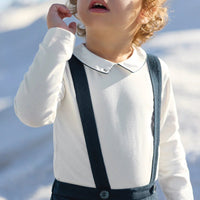 Tartine et Chocolat® ECU hegyes gallérú body - Blanc - Tartine et Chocolat - Body - OduStore