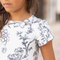 Tartine et Chocolat® Fekete virágos ruha - Tartine et Chocolat - Ruhák és szoknyák - OduStore