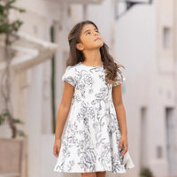 Tartine et Chocolat® Fekete virágos ruha - Tartine et Chocolat - Ruhák és szoknyák - OduStore