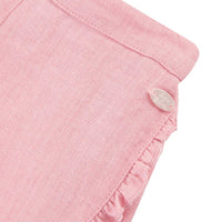 Tartine et Chocolat® Fodros lenge vászon rövidnadrág - Litchi - Tartine et Chocolat - Nadrágok és Rövidnadrágok - OduStore