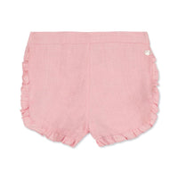Tartine et Chocolat® Fodros lenge vászon rövidnadrág - Litchi - Tartine et Chocolat - Nadrágok és Rövidnadrágok - OduStore