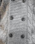 Tartine et Chocolat® Gilet Gris col châle laine Kardigán - Tartine et Chocolat - Felsők és pulóverek - OduStore