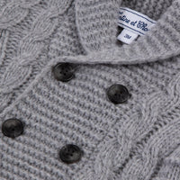 Tartine et Chocolat® Gilet Gris col châle laine Kardigán - Tartine et Chocolat - Felsők és pulóverek - OduStore