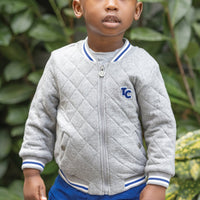 Tartine et Chocolat® Gilet Gris monogramme TC Kardigán - Tartine et Chocolat - Felsők és pulóverek - OduStore