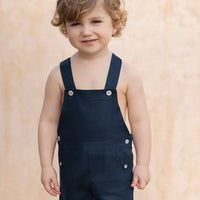 Tartine et Chocolat® Kantáros lenvászon nadrág - Marine - Tartine et Chocolat - Nadrágok és Rövidnadrágok - OduStore