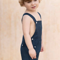 Tartine et Chocolat® Kantáros lenvászon nadrág - Marine - Tartine et Chocolat - Nadrágok és Rövidnadrágok - OduStore