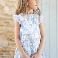 Tartine et Chocolat® Liberty nyári Rugdalózó - Bleuet - Tartine et Chocolat - Ruhák és szoknyák - OduStore