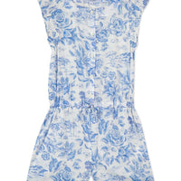 Tartine et Chocolat® Liberty nyári Rugdalózó - Bleuet - Tartine et Chocolat - Ruhák és szoknyák - OduStore