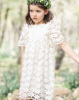 Tartine et Chocolat® OMA Fehér virág mintás ruha - Ecru - Tartine et Chocolat - Ruhák és szoknyák