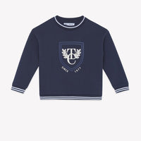 Tartine et Chocolat® Pulóver - Navy TC badge - Tartine et Chocolat - Felsők és pulóverek - OduStore
