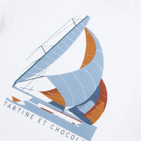 Tartine et Chocolat® Rövid ujjú póló vitorlás - Azur - Tartine et Chocolat - Pólók, ingek - OduStore