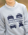Tartine et Chocolat® Sweat Bleu illustration voitures Pulóver - Tartine et Chocolat - Pólók, ingek - OduStore