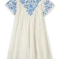 Tartine et Chocolat® Virágmintás vászon nyári ruha - Nacre - Tartine et Chocolat - Ruhák és szoknyák - OduStore