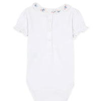 Tartine et Chocolat® Virágos gallérú body - Blanc - Tartine et Chocolat - Body - OduStore