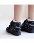 TDShoes® Vízálló cipő - fekete fehér foltos - Tornadora - Lábbeli > Cipő - OduStore