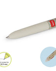 Legami 3 színű zselés toll, radírozható, térképes - Stationery