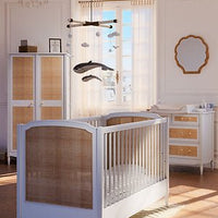 Theo Bebe® Hermione Neige 70x140 cm - es ágy - Theo Bebe - Babaágy - OduStore