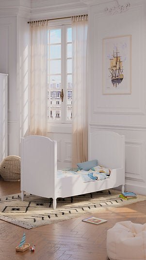 Theo Bebe® Lafayette Neige 60x120 cm - es babaágy - Theo Bebe - Babaágy - OduStore