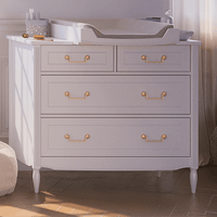 Theo Bebe® Lafayette Neige komód - Theo Bebe - Babaágy - OduStore