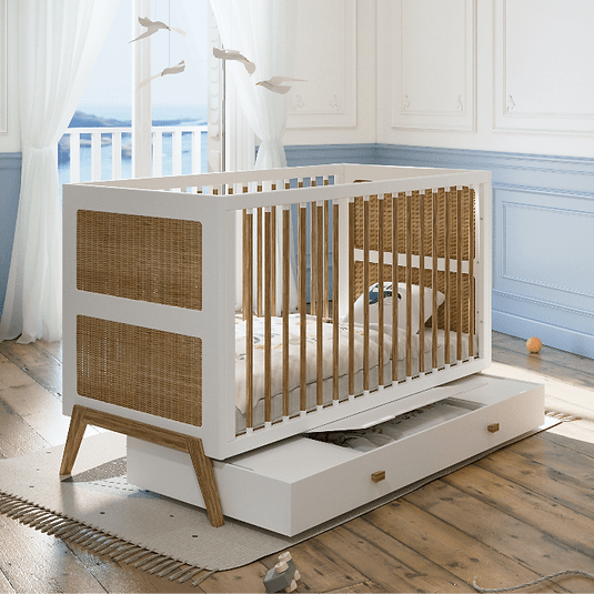 Theo Bebe® Marélia Neige 70 x 140 cm Evolutive babaágy - Theo Bebe - Babaágy - OduStore