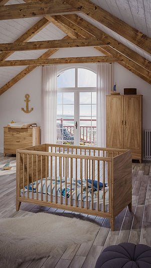 Theo Bebe® Naïa Bois 70x140 cm - es babaágy - Theo Bebe - Babaágy - OduStore