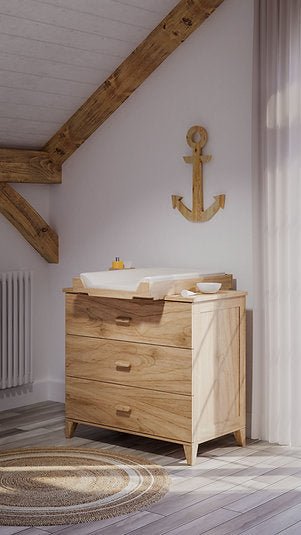 Theo Bebe® Naïa Bois komód - Theo Bebe - Babaágy - OduStore