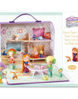 Djeco TINYLY Dreamland Dollhouse - Blucska and Indi's House