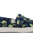 TOMS Tiny Kids - Alpargata - Navy glow in the dark jellyfish cipő - TOMS - Lábbeli > Cipő - OduStore