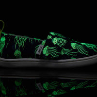 TOMS Tiny Kids - Alpargata - Navy glow in the dark jellyfish cipő - TOMS - Lábbeli > Cipő - OduStore