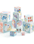 Djeco Tower Building Blocks - Bunny