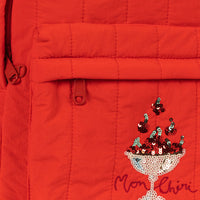 Konges Sløjd Juno hátizsák - Fiery Red