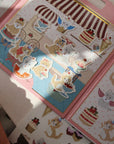 Konges Sløjd Reusable Sticker Book - Kitty Friends