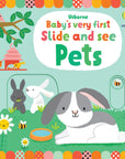 Usborne® Baby's Very First Slide and See - Pets - Usborne - Könyv - OduStore