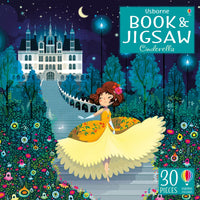 Usborne® Book & Jigsaw Cinderella - Usborne - Könyv - OduStore