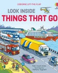 Usborne Look Inside Things That Go - Felnyitható Lapok - Usborne - Könyv