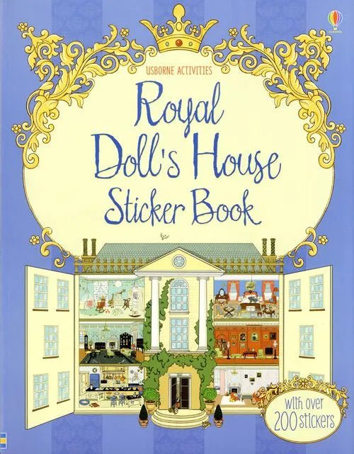 Usborne® Royal doll's house sticker book - Usborne - Kreatív - OduStore