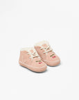 Veja x Konges Sløjd Bébi velúrcipő – Blush