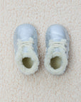 Veja Baby Fured Leather bundás bőrcipő - Silver Pierre