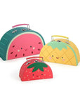Vilac® Bőröndkészlet 3db - os - Les fruits gourmands - Vilac - Gyerekjátékok