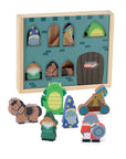 Vilac® Fa játék+figurák - A kastélyom történetei - Vilac - Készségfejlesztők