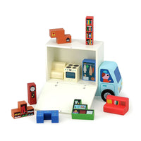 Vilac® Fa logikai játék, Pack it right - A költözés - Vilac - Készségfejlesztők