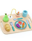 Vilac® Fából készült activity játék - Étkezőtálca - Vilac - Készségfejlesztők