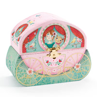 Djeco Zenélő Ékszerdoboz - Hintó-tartó - Carriage ride