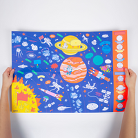 OMY® Óriás poszter és matrica szett - Solar System-1