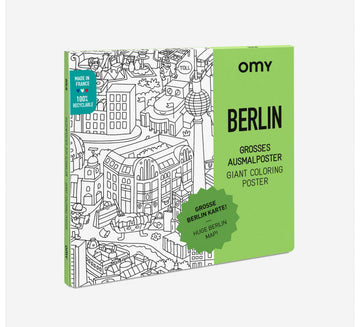 OMY® Színező poszter - Berlin-0