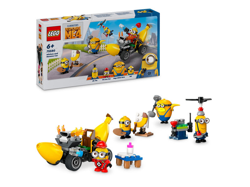 Lego® Minions 75580 Minyonok és banánautó