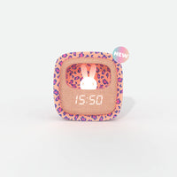 MOB® Billy Clock ébresztőóra - Pink Leopard