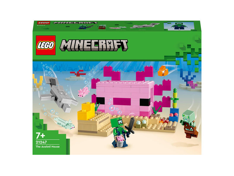 Lego® Minecraft 21247 Az Axolotl ház
