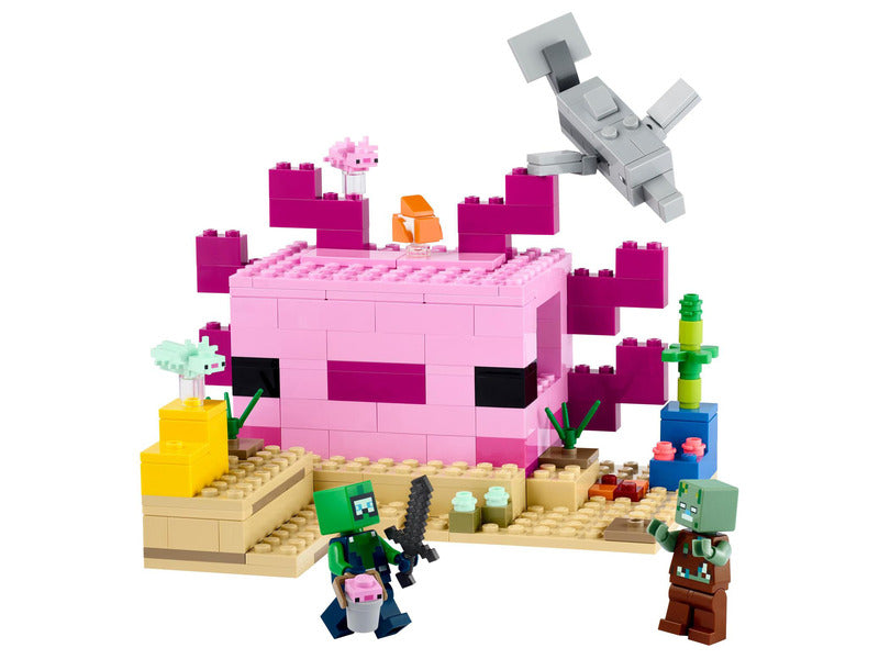 Lego® Minecraft 21247 Az Axolotl ház