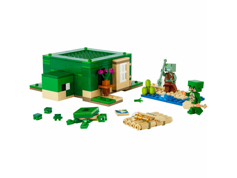 Lego® Minecraft®: A tengerparti teknősház